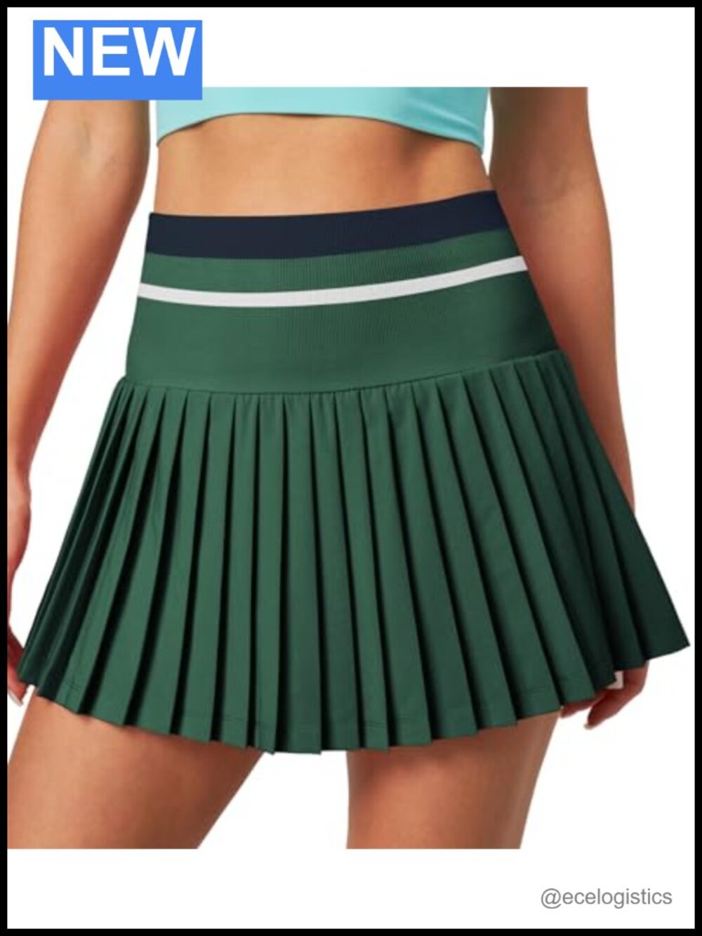 Pleated Tennis Skort with Pockets High Waisted Golf Skirt Women Athletic